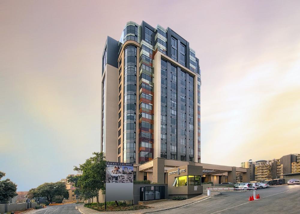 615 Sandton Skye 约翰内斯堡 外观 照片
